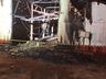 Aviário pega fogo em Palmitos e bombeiros controlam as chamas  