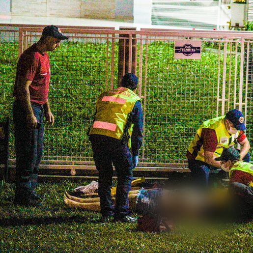 Saída de pista deixa mulher ferida em São Miguel do Oeste
