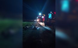 Motociclista morre em acidente na BR-163, em Dionísio Cerqueira