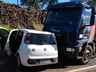 Acidente na SC 163 interdita parcialmente a pista 