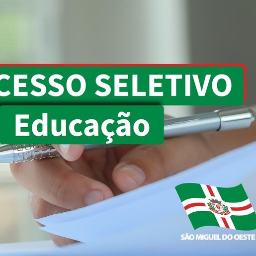 Município seleciona professor de Arte