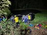 Gol sai da pista e tomba no interior de São Miguel do Oeste