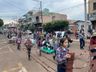 Linha do tempo sobre agricultura e indústria foi trabalhado no desfile cívico