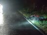 Motociclista fica gravemente ferido após atropelar boi na SC-161