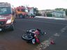 Colisão entre camionete e moto deixa um ferido em São José do Cedro