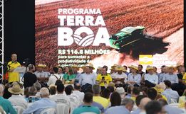 Governador lança Programa Terra Boa com investimento de R$ 116,8 milhões