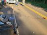 Motociclista sofre ferimentos graves em colisão contra trator na SC 163