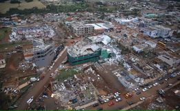Paraná foi atingido por três tornados com ventos de até 330 km/h, diz Simepar
