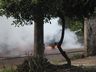 Incêndio destrói veículo próximo da BR-282 em São Miguel do Oeste