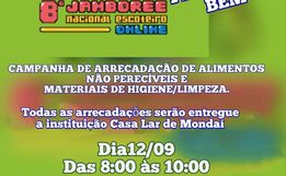 Grupo de escoteiro promove ação em prol da Casa Lar de Mondaí