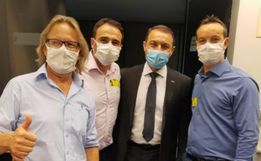 Governador anuncia destinação de recursos do estado para retomar as obras na BR 163 