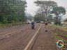 Mulher sofre ferimentos leves em saída de pista na SC 163 em Itapiranga