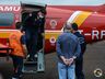 VÍDEO: Avião com primeiras doses da vacina contra a Covid-19 chega a SMOeste 