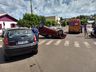 Colisão seguida de capotamento é registrada no centro de SJCedro