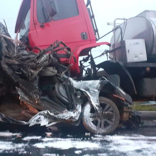 Colisão envolvendo três veículos na SC-305 deixa condutor em óbito 