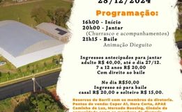 2º Jantar Beneficente em prol da APAE de Iporã do Oeste será neste sábado