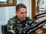Peperi Rádio Repórter recebe Ten.Cel, Albuquerque, comandante do 14ºRCMec