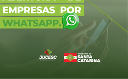 Junta Comercial de SC lança sistema de abertura de empresas por WhatsApp