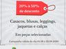 Lojas de São João do Oeste irão promover liquidação de inverno a partir deste sábado
