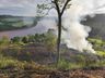 Incêndio em vegetação mobiliza bombeiros de Itapiranga