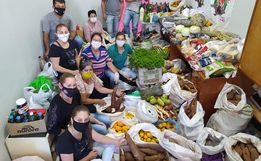 Sintraf arrecada mais de uma tonelada de alimentos em Dionísio Cerqueira