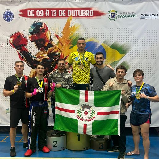 Atletas de SMO conquistam medalhas na Copa Brasil de Kickboxing