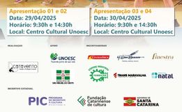 'Cirandar' chega a São Miguel do Oeste com apresentações gratuitas para crianças
