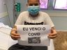 VÍDEO: Após ficar na UTI devido a COVID, adolescente de 10 anos recebe alta