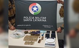 PM prende cinco homens por tráfico de drogas em SMOeste