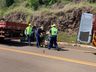 VÍDEO:  Colisão frontal entre carro e caminhão deixa dois feridos na BR-282 