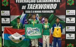 Alunos de Santa Terezinha do Progresso são destaques em competição de Taekwondo