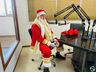 Papai Noel visita Rádio Itapiranga