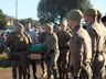FOTOS: PM, irmã e filho são sepultados sob homenagens em Santa Helena 