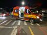 Colisão entre duas motos deixa homem ferido em São Miguel do Oeste