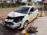Fugitivo colide com viatura durante perseguição policial em Descanso