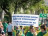 Cidades de SC registram manifestações contra e a favor de Bolsonaro no Dia do Trabalhador