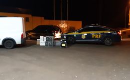 PRF apreende 96 caixas de vinhos importados irregularmente em Guaraciaba