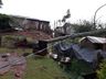 Vento e chuva  forte deixa prejuízos em Campo Erê e região  