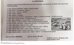 Rifa da Fazendinha de SC volta com galo "de bombacha" e porco entre os prêmios após viralizar