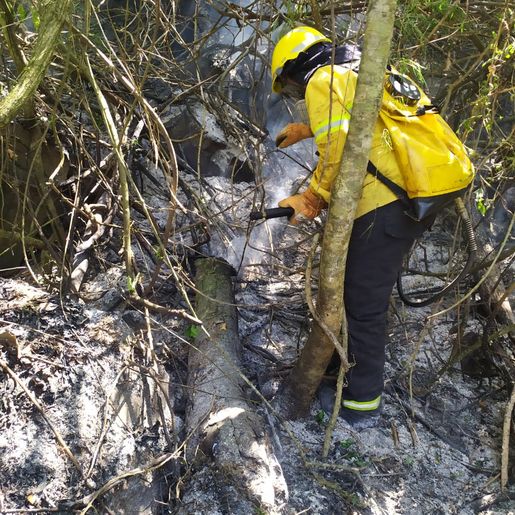 Bombeiros de Itapiranga atendem três ocorrências de incêndio essa semana