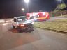 Quatro pessoas ficam feridas em colisão entre caminhonete e carro na BR-163