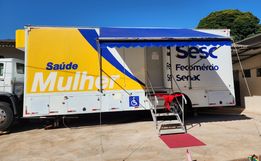 Caminhão do SESC chega a Itapiranga com projeção de mais de mil atendimentos