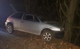 Acidente de trânsito deixa dois feridos no interior de Tunápolis