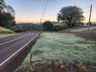 FOTOS: Onda de frio provoca geada em Itapiranga