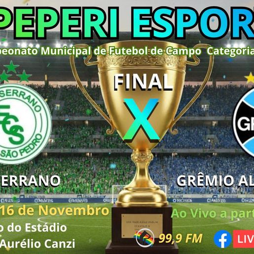 E.C. Serrano e Grêmio Alto Guamerim decidem o título do Municipal de 2025 neste domingo