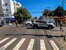 VÍDEO: Mulher fica gravemente ferida em colisão lateral no centro de SMOeste 