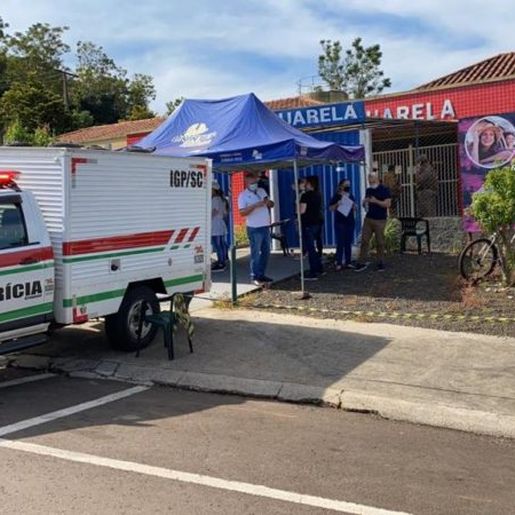 Polícia Civil realiza interrogatório com o autor dos crimes em escola de Saudades
