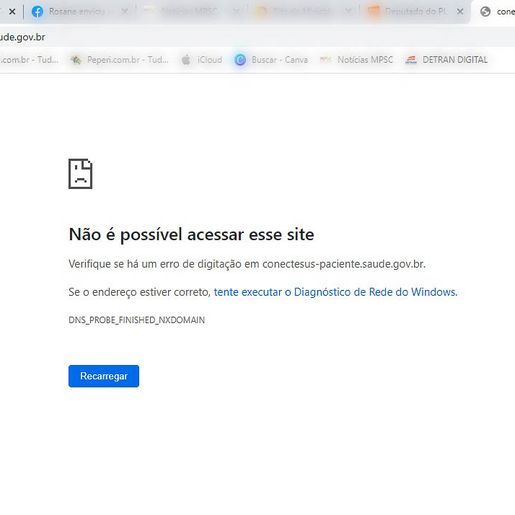 Site do Ministério da Saúde é alvo de hackers