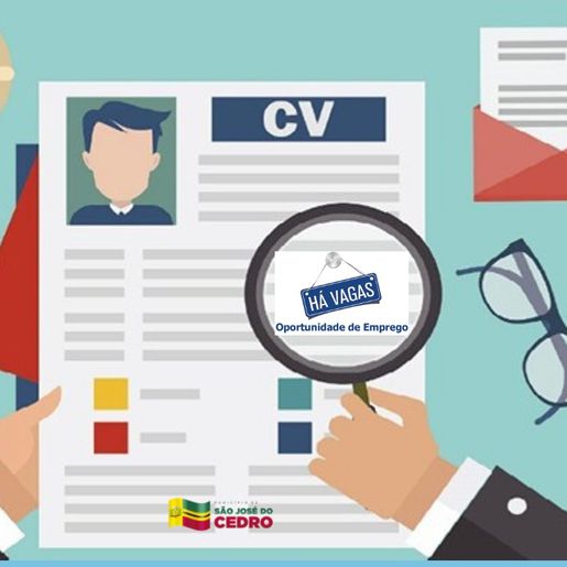 Município conta com cerca de 40 vagas de emprego; saiba quais vagas