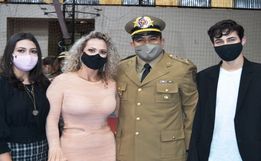 Comandante da Polícia Militar de São Lourenço do Oeste é promovido a major